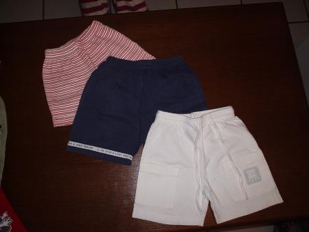 lot de 3 shorts